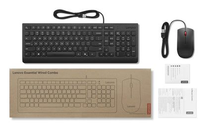LENOVO ESSENTIAL WIRED COMBO KEYBOARD