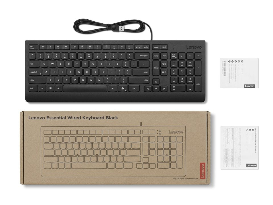 LENOVO ESSENTIAL WIRED KEYBOARD (UPGRADED