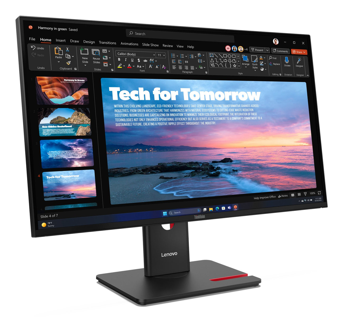 LENOVO T27QD-40 27" WLED IPS