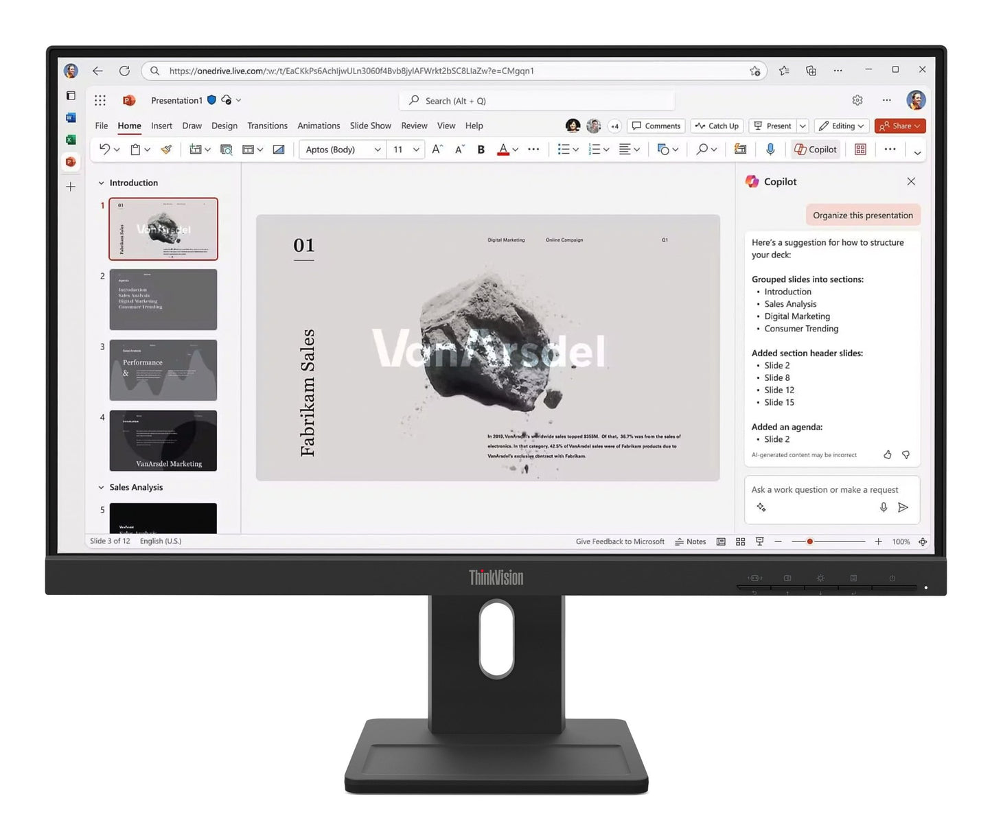 LENOVO E22-40 21.5" WLED IPS
