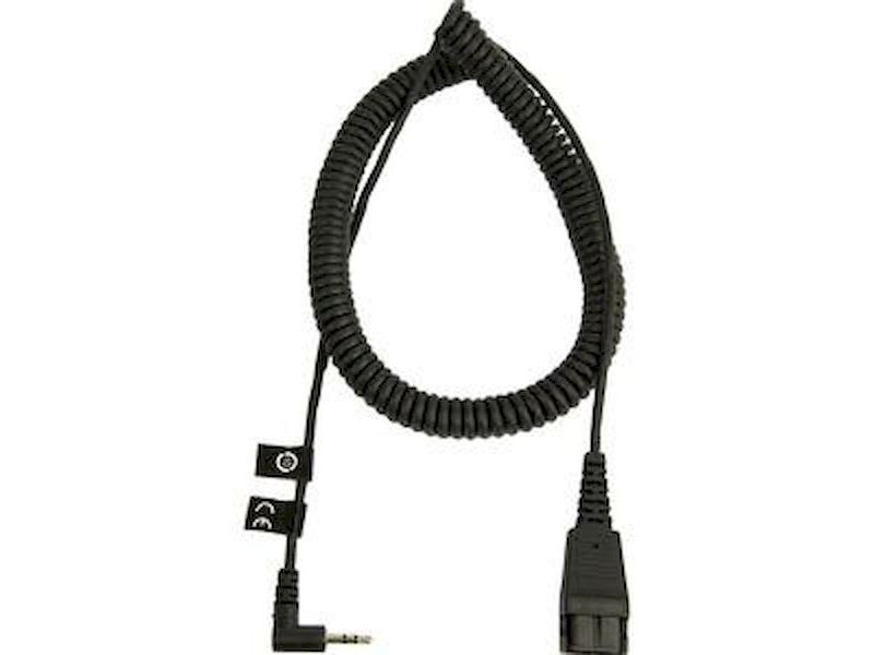 JABRA QD TO 2.5MM COILED