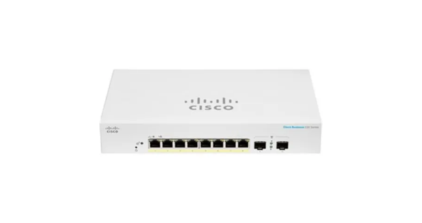 CISCO CBS220-8P-E-2G SMART SWITCH 8