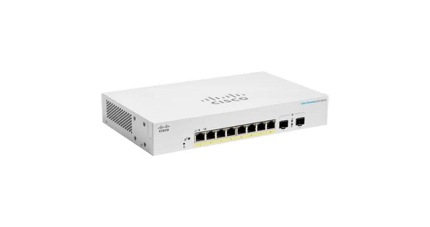 CISCO CBS220-8P-E-2G SMART SWITCH 8