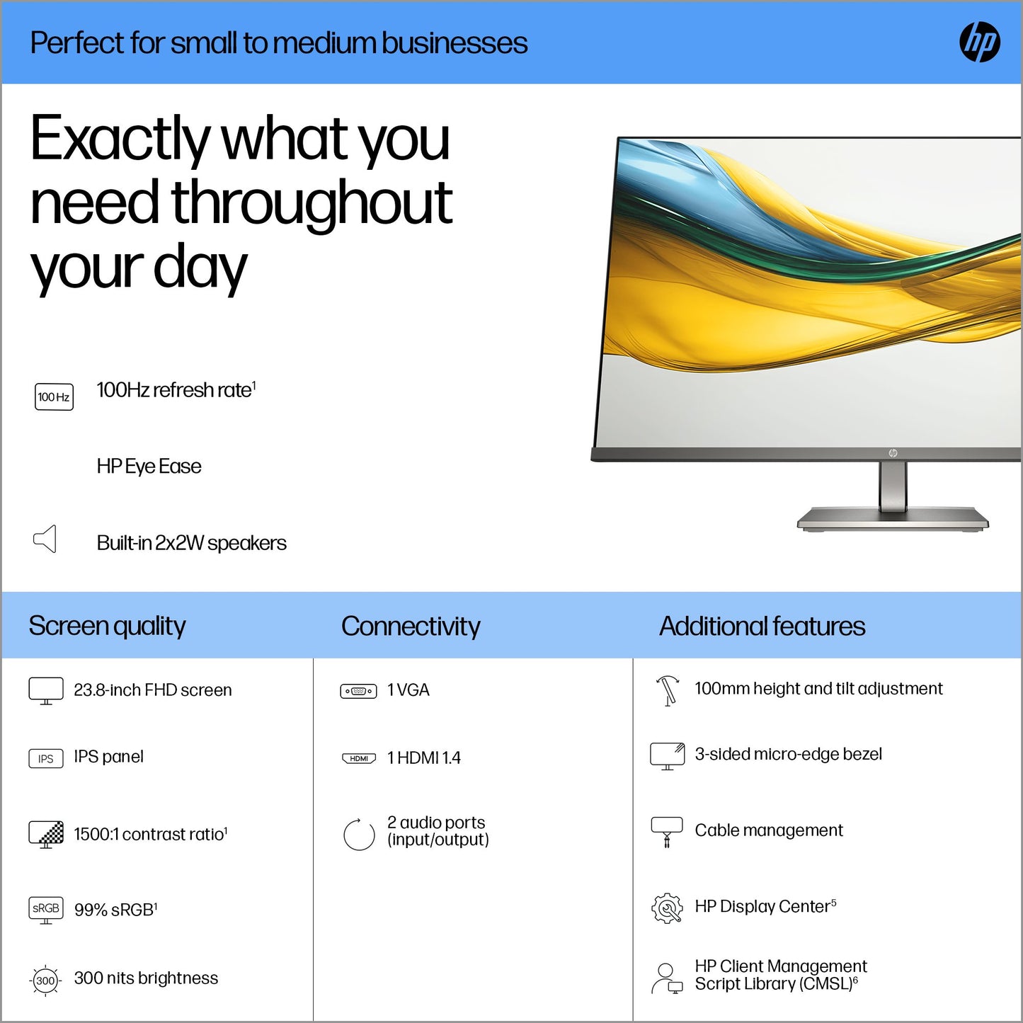 HP SERIES 5 23.8 INCH
