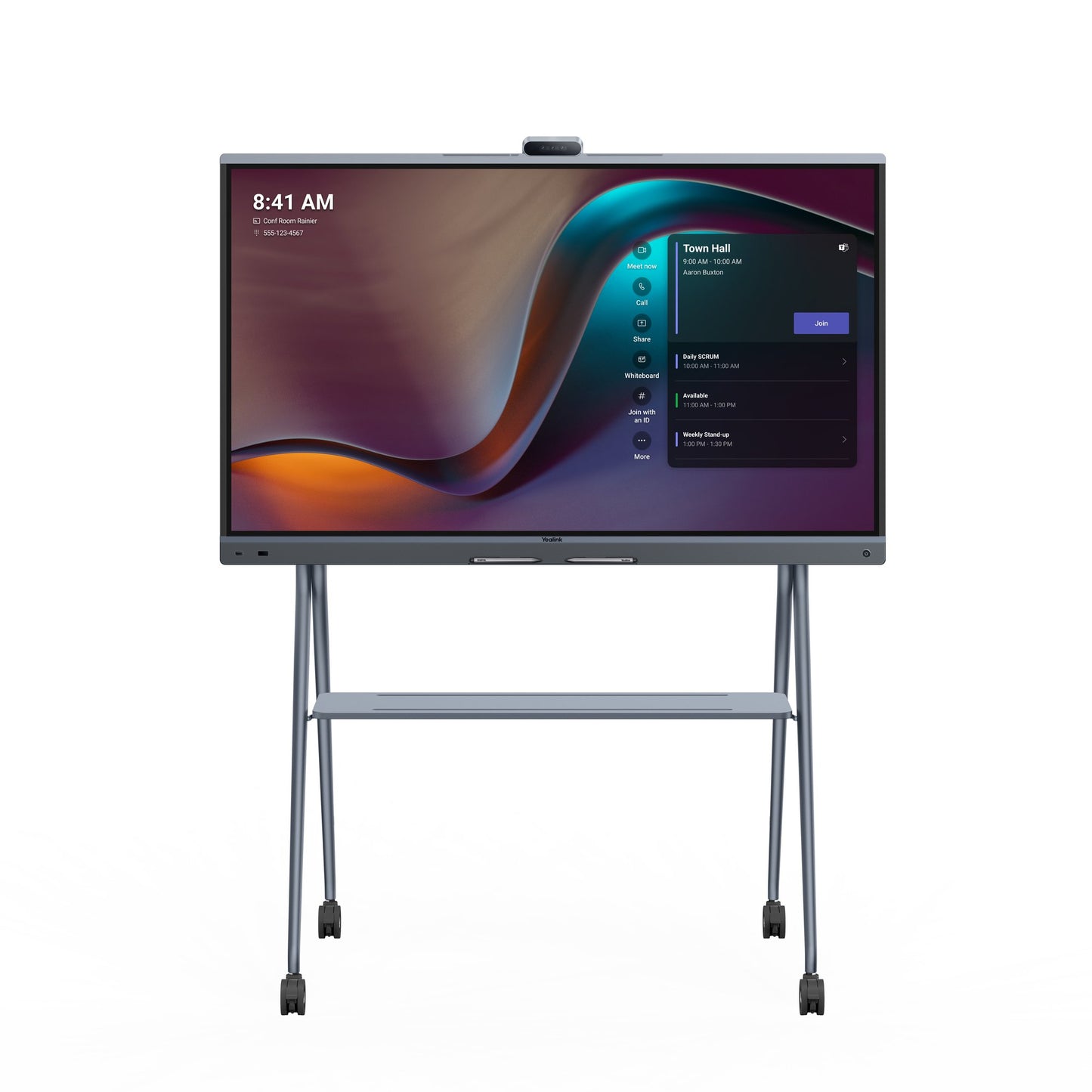The MeetingBoard Pro combines video