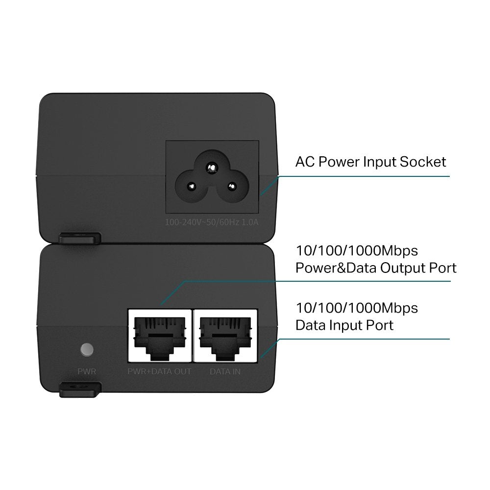 TP-LINK OMADA POE+ GIGABIT INJECTOR